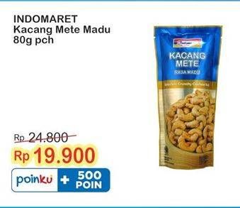 Promo Harga Indomaret Kacang Mete Madu 80 gr - Indomaret