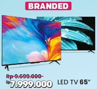 Promo Harga Branded LED TV 65"  - COURTS