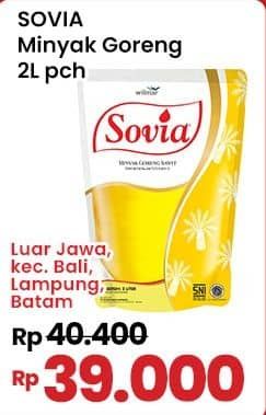 Promo Harga Sovia Minyak Goreng 2000 ml - Indomaret