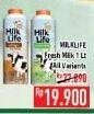 Promo Harga MILK LIFE Fresh Milk All Variants 1000 ml - Hypermart