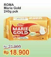 Promo Harga ROMA Marie Gold 240 gr - Indomaret