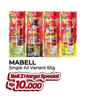 Promo Harga Mabell Me Sosis All Variants 65 gr - Yogya