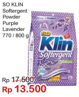 Promo Harga Softergent 770/800gr  - Indomaret