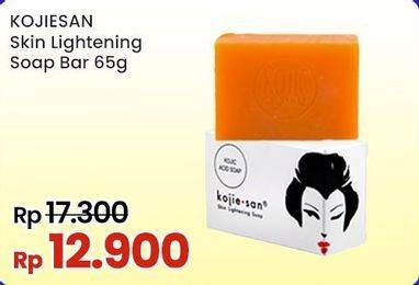Promo Harga Kojie San Skin Lightening Soap Kojic Acid Soap 65 gr - Indomaret