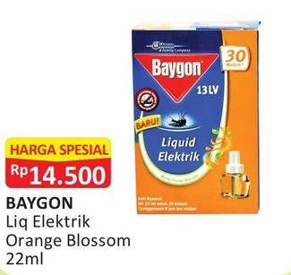 Promo Harga BAYGON Liquid Electric Refill Orange Blossom 22 ml - Alfamart