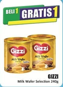 Promo Harga Gizzi Festive Milk Biscuit Selection 240 gr - Hari Hari