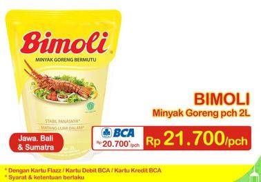 Promo Harga BIMOLI Minyak Goreng 2 ltr - Indomaret