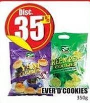 Promo Harga EVER DELICIOUS Biskuit Cookies 350 gr - Hari Hari