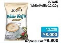 Promo Harga Luwak White Koffie 10 pcs - Alfamidi