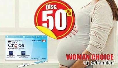 Promo Harga WOMAN CHOICE Pregnancy Test Strip  - Hari Hari