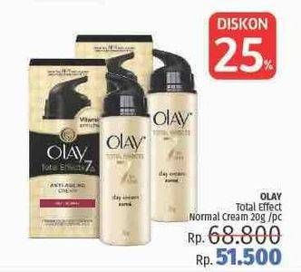 Promo Harga OLAY Total Effects 7 in 1 Anti Ageing Day Cream Normal 20 gr - LotteMart