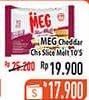 Promo Harga MEG Cheddar Slice Melt 160 gr - Hypermart