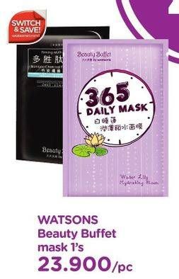 Promo Harga Beauty Buffet 365 Daily Mask  - Watsons