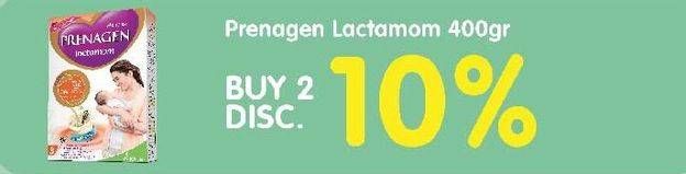 Promo Harga PRENAGEN Lactamom per 2 box 400 gr - Hypermart