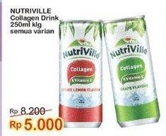 Promo Harga Nutriville Collagen & Vitamin C  All Variants 250 ml - Indomaret