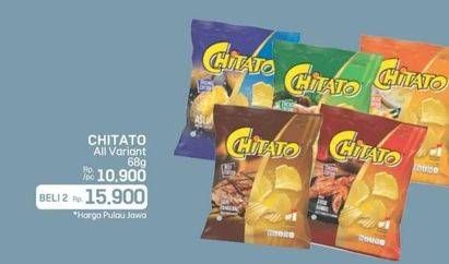 Promo Harga Chitato Snack Potato Chips All Variants 68 gr - LotteMart