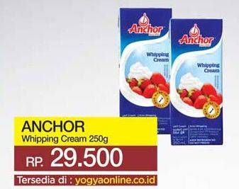 Promo Harga ANCHOR Whipping Cream 250 gr - Yogya