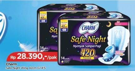 Promo Harga Charm Safe Night Gathers 42cm 14 pcs - TIP TOP
