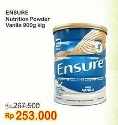 Promo Harga ENSURE Nutrition Powder FOS Vanila 900 gr - Indomaret