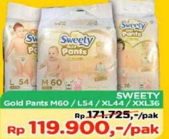 Promo Harga Sweety Gold Pants M60, L54, XL44, XXL36  - TIP TOP