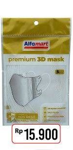 Promo Harga ALFAMART Premium 3D Mask  - Alfamart