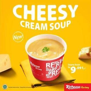 Promo Harga RICHEESE FACTORY Cheesy Cream Soup  - Richeese Factory