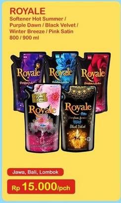 Promo Harga SO KLIN Royale Parfum Collection Hot Summer, Purple Dawn, Winter Breeze, Black Velvet, Pink Satin 800 ml - Indomaret