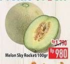 Promo Harga Melon Sky Rocket per 100 gr - Hypermart