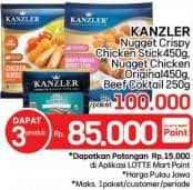 Promo Harga Kanzler Nugget + Sosis Cocktail  - LotteMart