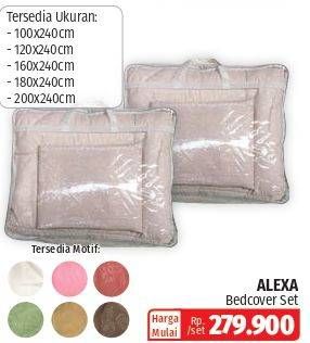 Promo Harga ALEXA Bed Cover Set  - Lotte Grosir
