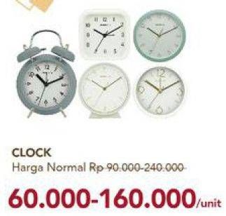 Promo Harga Clocks  - Carrefour