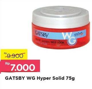 Promo Harga GATSBY Watergloss Hyper Solid 75 gr - Alfamart
