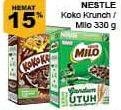 Promo Harga Nestle Koko Krunch / Milo Sereal 330gr  - Giant
