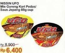 Promo Harga NISSIN UFO Mie Instan Saus Jepang, Kari Pedas 88 gr - Indomaret