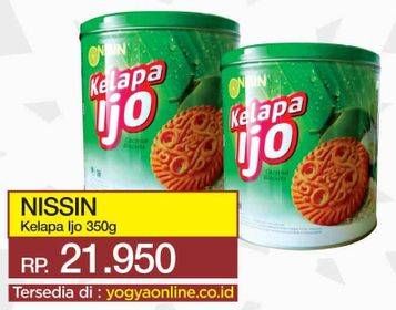 Promo Harga NISSIN Coconut Biscuits Ijo 350 gr - Yogya