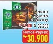 Promo Harga Chicken Nugget / Stick Premium 400gr  - Hypermart