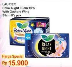 Promo Harga Laurier Relax Night 30cm / 35cm  - Indomaret