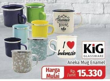 Promo Harga KIG Mug Enamel All Variants  - Lotte Grosir
