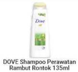 Promo Harga DOVE Shampoo Total Hair Fall Treatment 135 ml - Alfamart