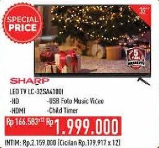 Promo Harga SHARP LC-32SA4100i | LED TV  - Hypermart