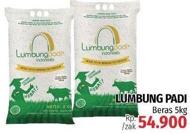 Promo Harga LUMBUNG PADI Beras 5 kg - LotteMart