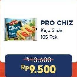 Promo Harga PROCHIZ Slices 170 gr - Indomaret