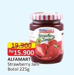 Promo Harga ALFAMART Selai Strawberry 225 gr - Alfamart