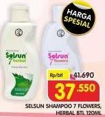 Promo Harga SELSUN Shampoo 7 Herbal, 7 Flowers 120 ml - Superindo