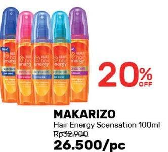 Promo Harga MAKARIZO Hair Energy Scentsations 100 ml - Guardian