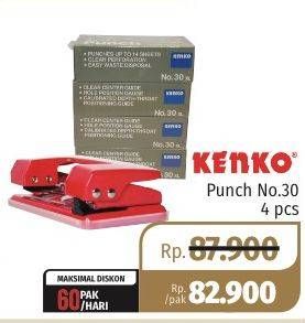 Promo Harga KENKO Punch No30 4 pcs - Lotte Grosir