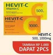 Promo Harga Hevit C 1000mg, 500mg 10 pcs - Alfamidi