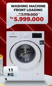Promo Harga POLYTRON Washing Machine Front Loading 11kg  - Electronic City