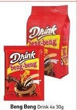Promo Harga Beng-beng Drink per 4 sachet 30 gr - Carrefour