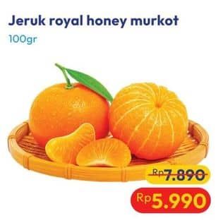 Promo Harga Jeruk Honey Murcot per 100 gr - Hypermart